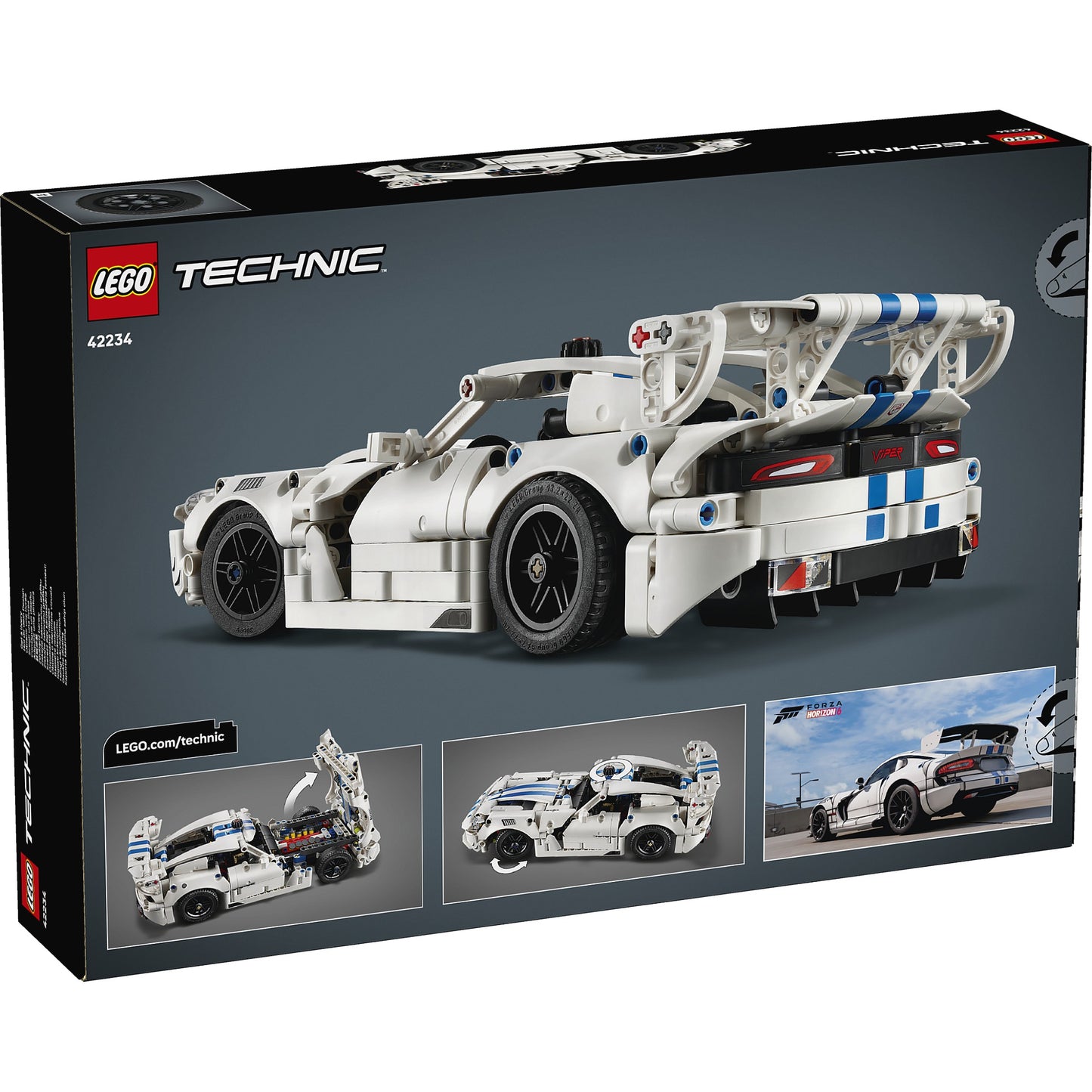 LEGO 42234 Dodge Viper GTS-R Sports Car - Technic