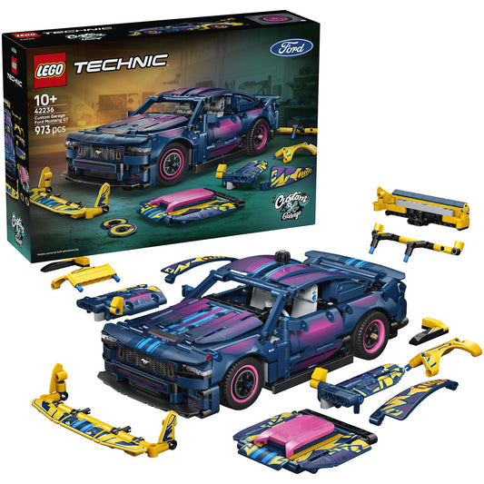 LEGO 42236 Custom Garage Ford Mustang GT Car - Technic