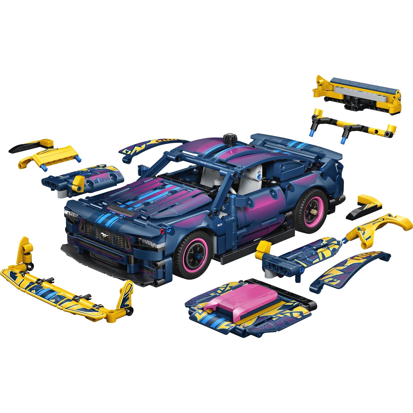 LEGO 42236 Custom Garage Ford Mustang GT Car - Technic
