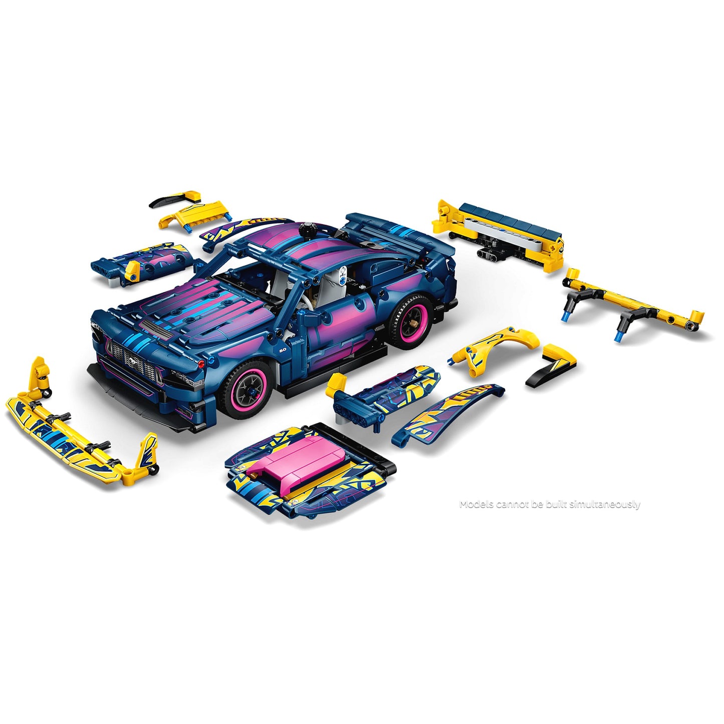LEGO 42236 Custom Garage Ford Mustang GT Car - Technic