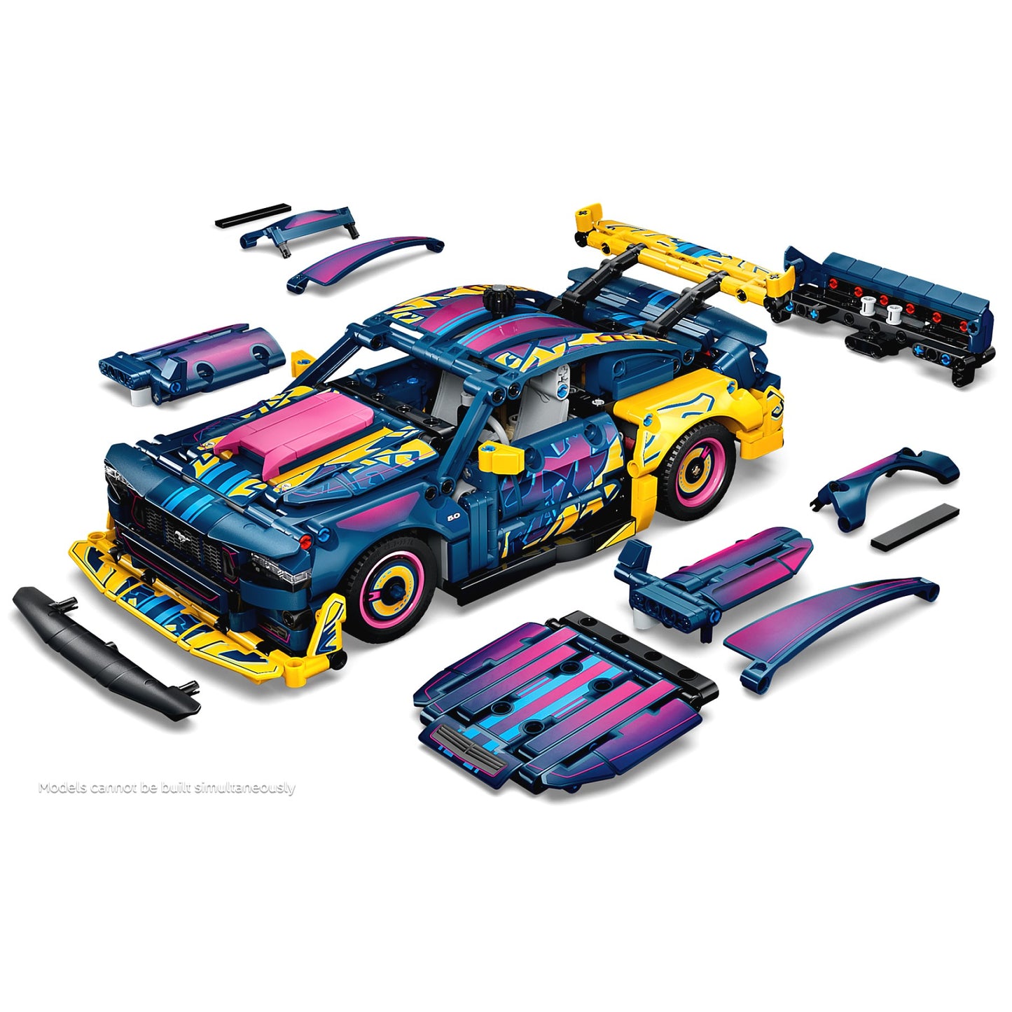 LEGO 42236 Custom Garage Ford Mustang GT Car - Technic
