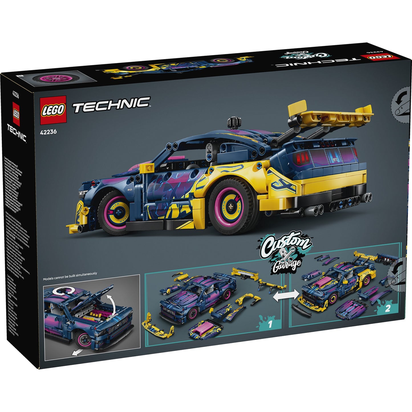 LEGO 42236 Custom Garage Ford Mustang GT Car - Technic