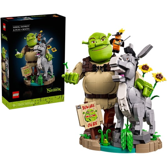LEGO 72423 Shrek Donkey & Puss in Boots - DreamWorks Shrek