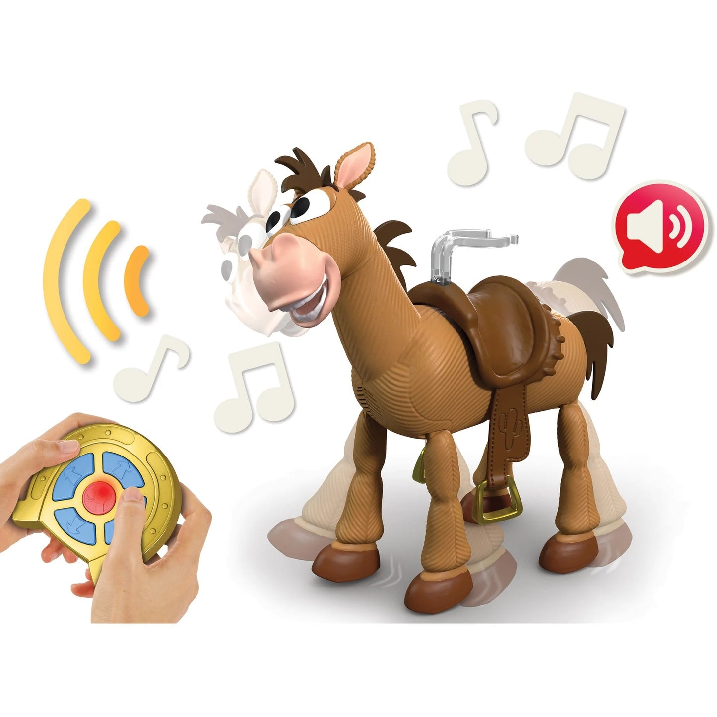 Disney -  and Pixar - Toy Story 5 Giddy-Up Bullseye RC 12-Inch Scale Remote Controlled With Sounds