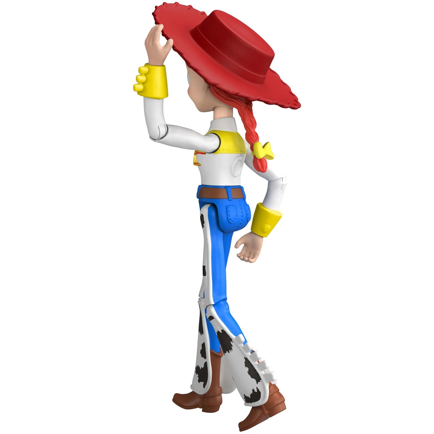 Disney -  and Pixar - Toy Story 5 Jessie Action Figure 8.8-inch Tall Cowgirl 12 Posable Joints - Mattel