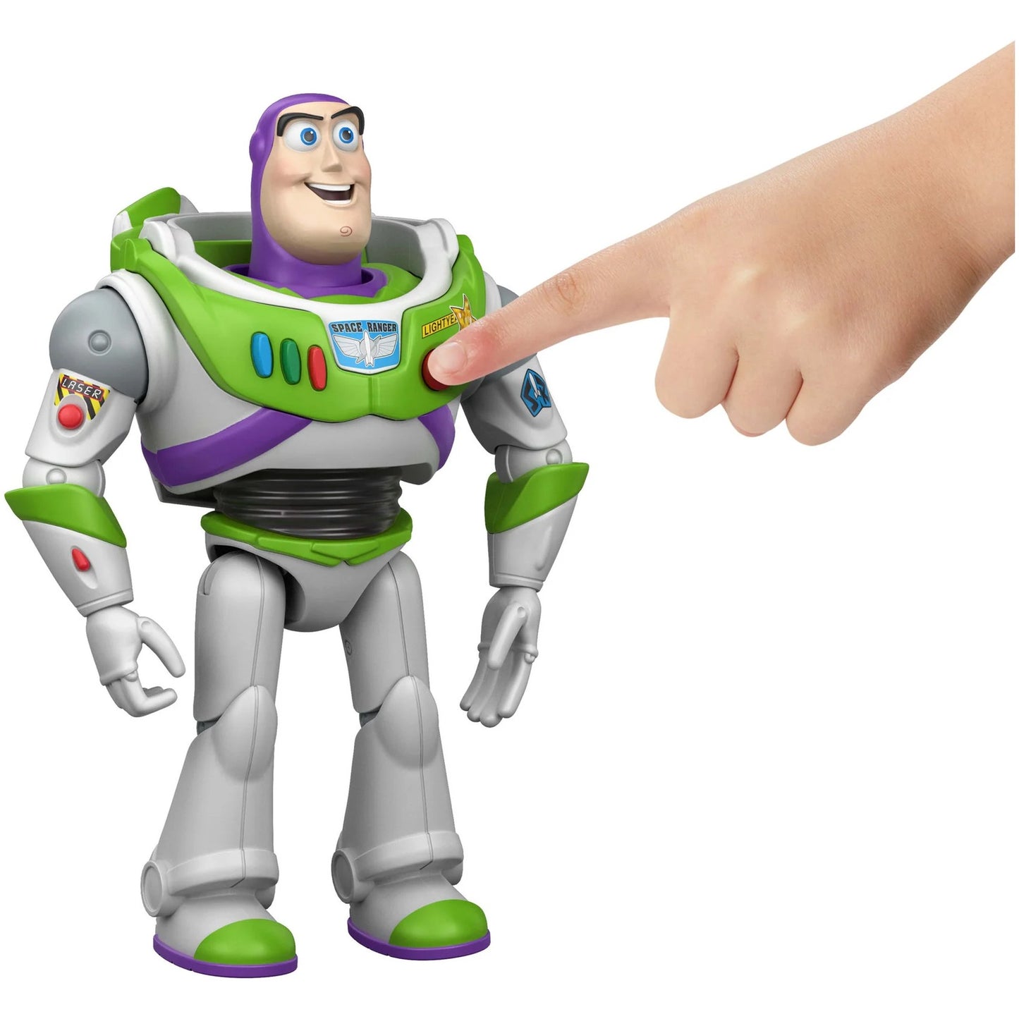 Disney Pixar - Toy Story 5 Interactables Buzz Lightyear 7-Inch Figure - Mattel