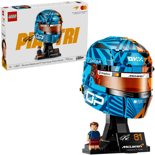 LEGO - 43017 McLaren Mastercard F1 Team Oscar Piastri Helmet - Editions