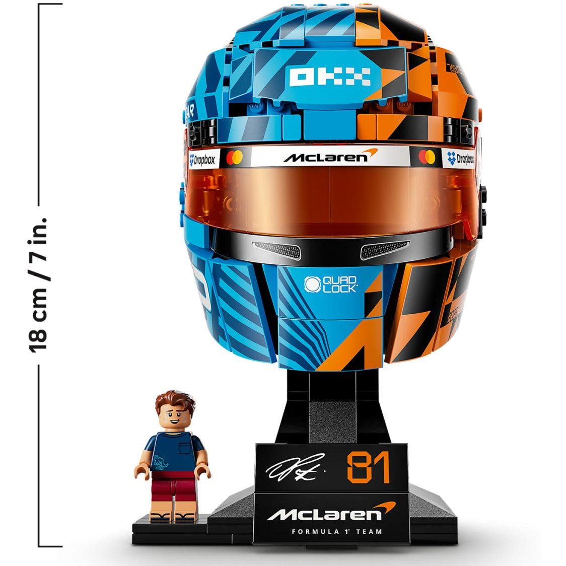 LEGO - 43017 McLaren Mastercard F1 Team Oscar Piastri Helmet - Editions