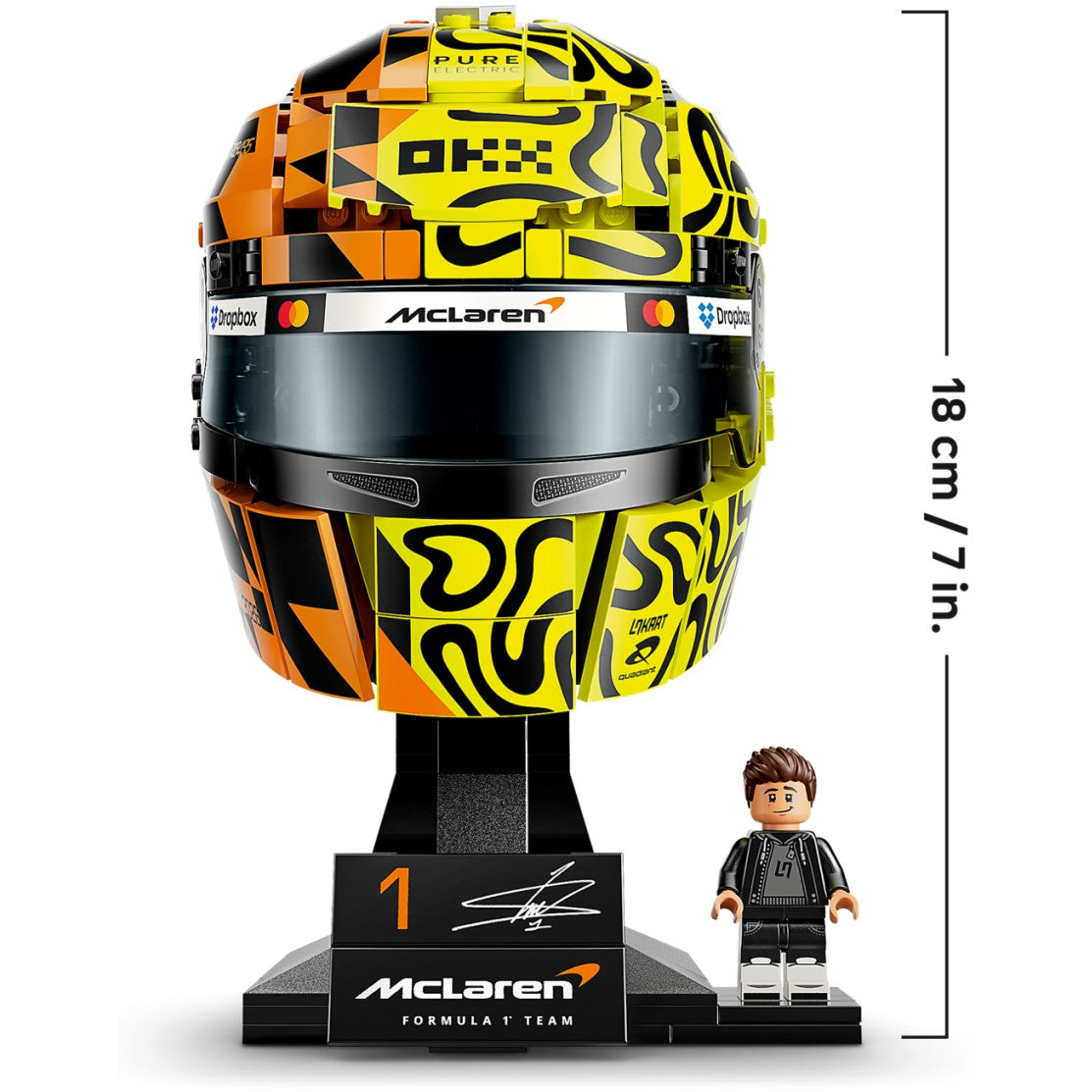 LEGO - 43023 McLaren Mastercard F1 Team Lando Norris Helmet - Editions