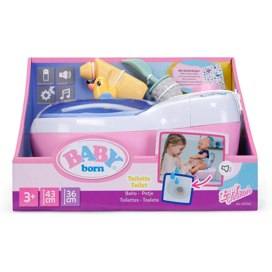 Baby Born - Toilet Doll Accessory Set with Sound