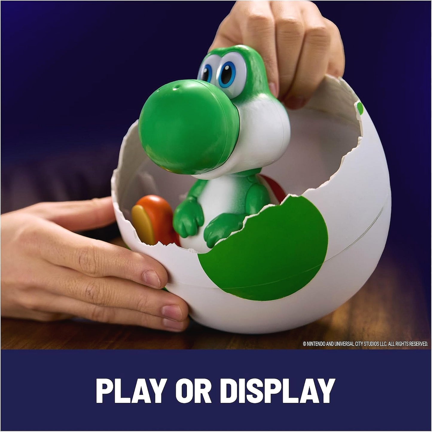 Super Mario - Galaxy Movie Hatchin’ Yoshi Egg Interactive Toy - Spin Master
