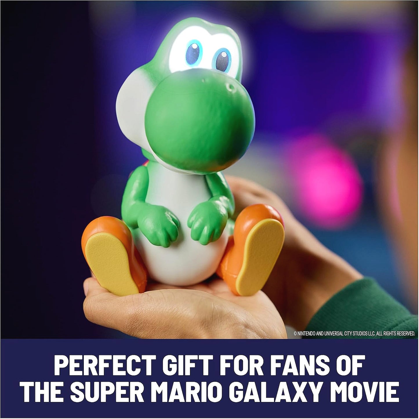 Super Mario - Galaxy Movie Hatchin’ Yoshi Egg Interactive Toy - Spin Master
