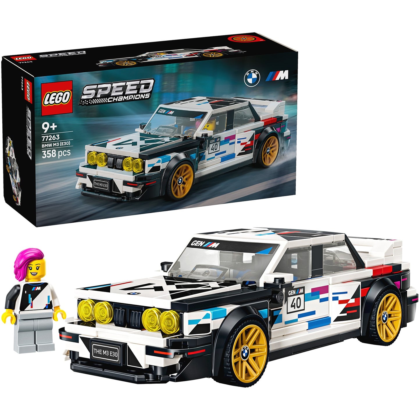 LEGO 77263 BMW M3 (E30) - Speed Champions
