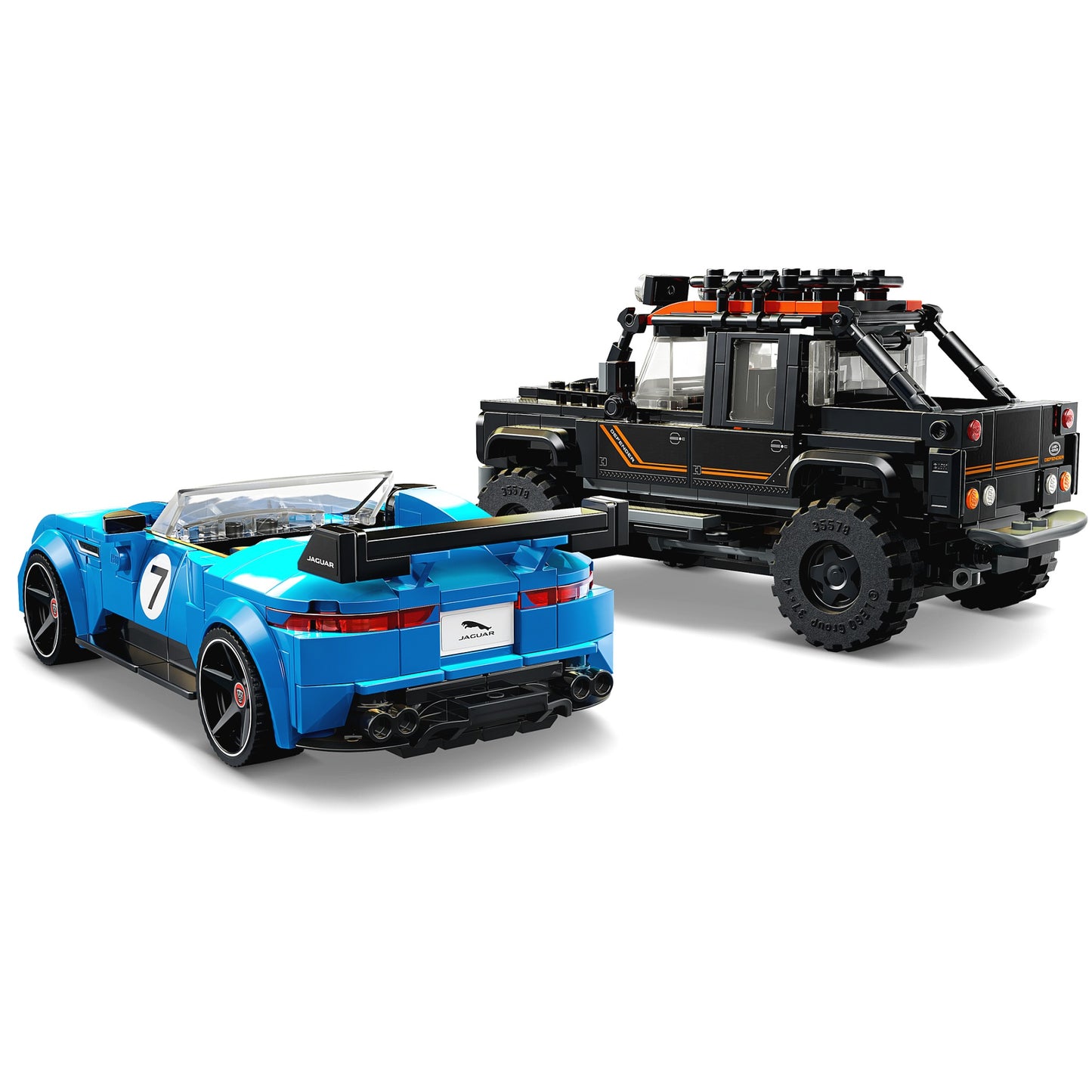 LEGO 77264 Jaguar Project 7 & Land Rover Defender - Speed Champions