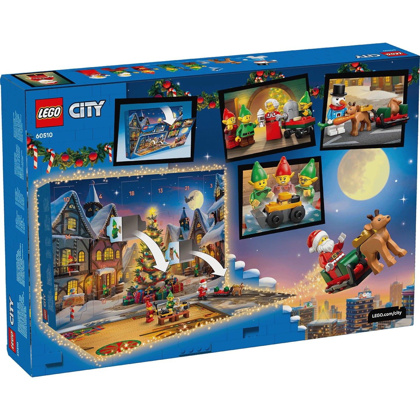 LEGO 60510 City Advent Calendar 2026 - City
