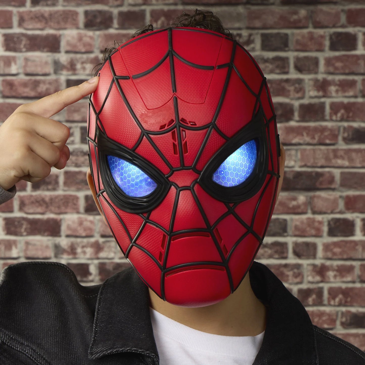 Marvel - Spider-Man Mask Brand New Day Wisecrackin' Glow Mash - Hasbro
