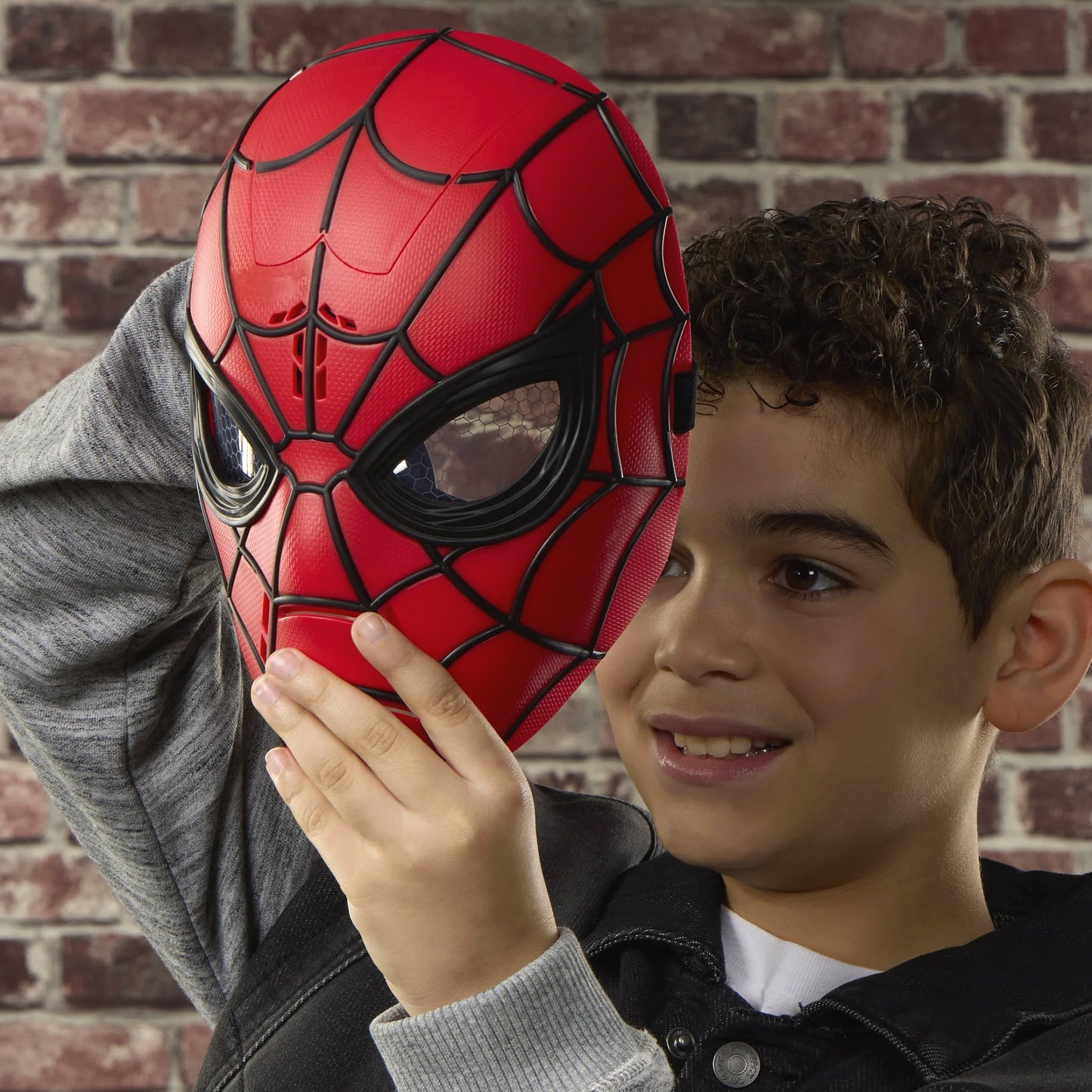 Marvel - Spider-Man Mask Brand New Day Wisecrackin' Glow Mash - Hasbro