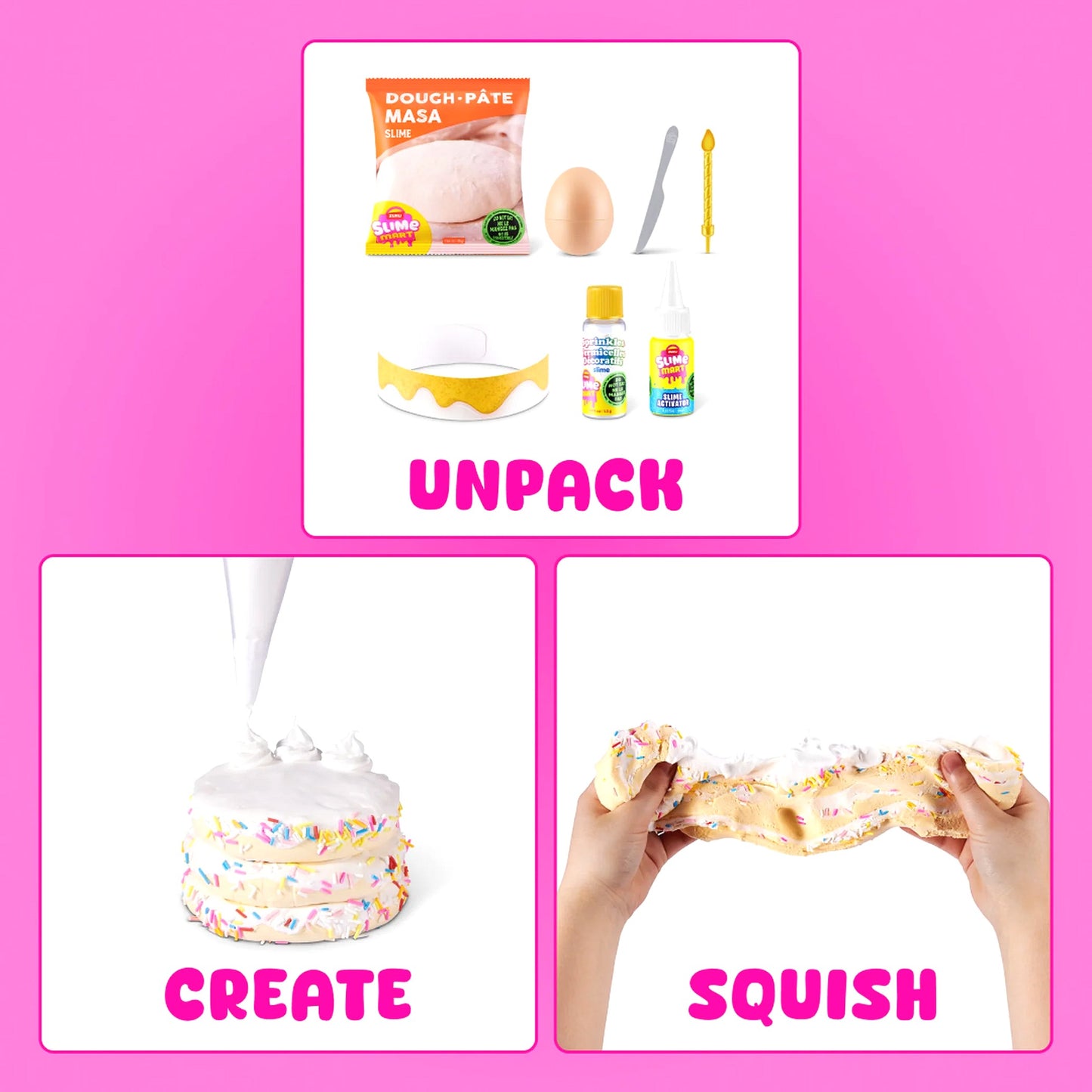 ZURU - Slime Mart Shopping Bag Series 2 - Birthday Cake