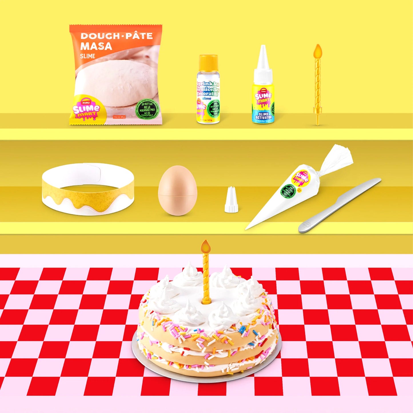 ZURU - Slime Mart Shopping Bag Series 2 - Birthday Cake