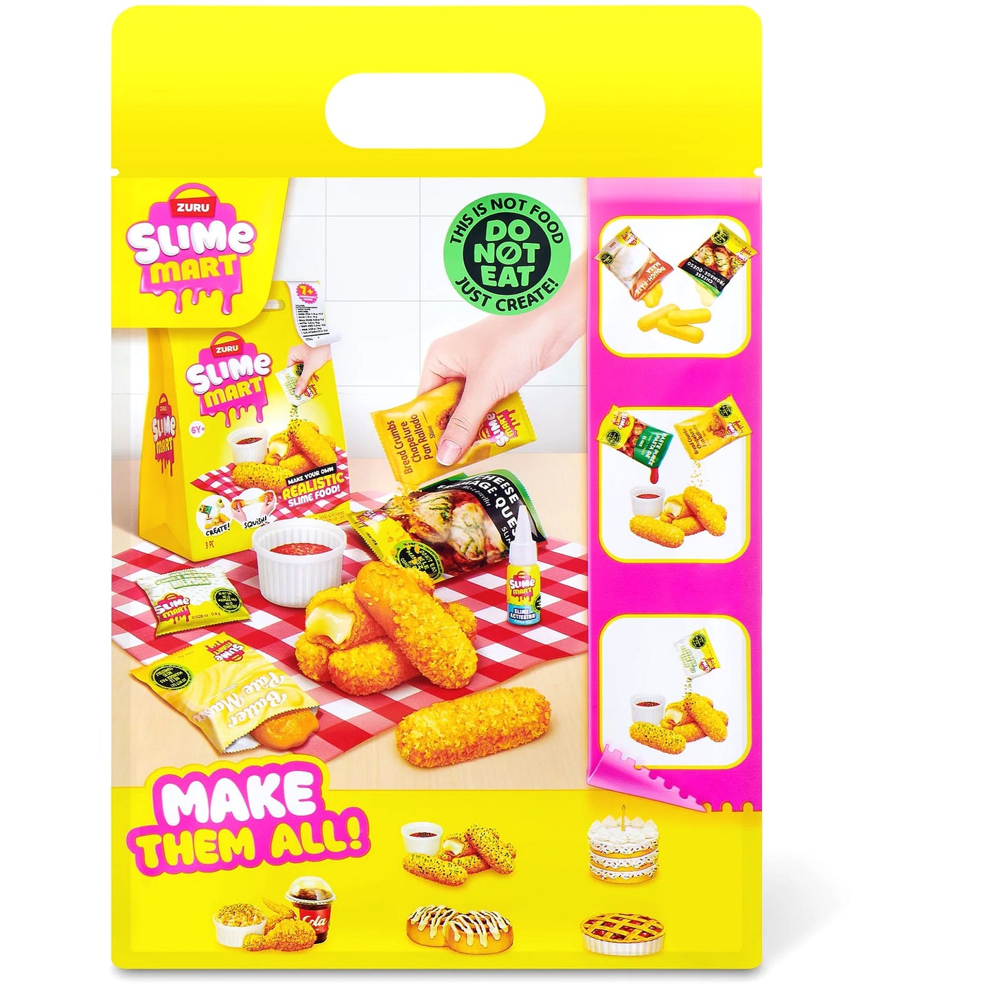ZURU - Slime Mart Shopping Bag Series 2 - Mozzarella Sticks