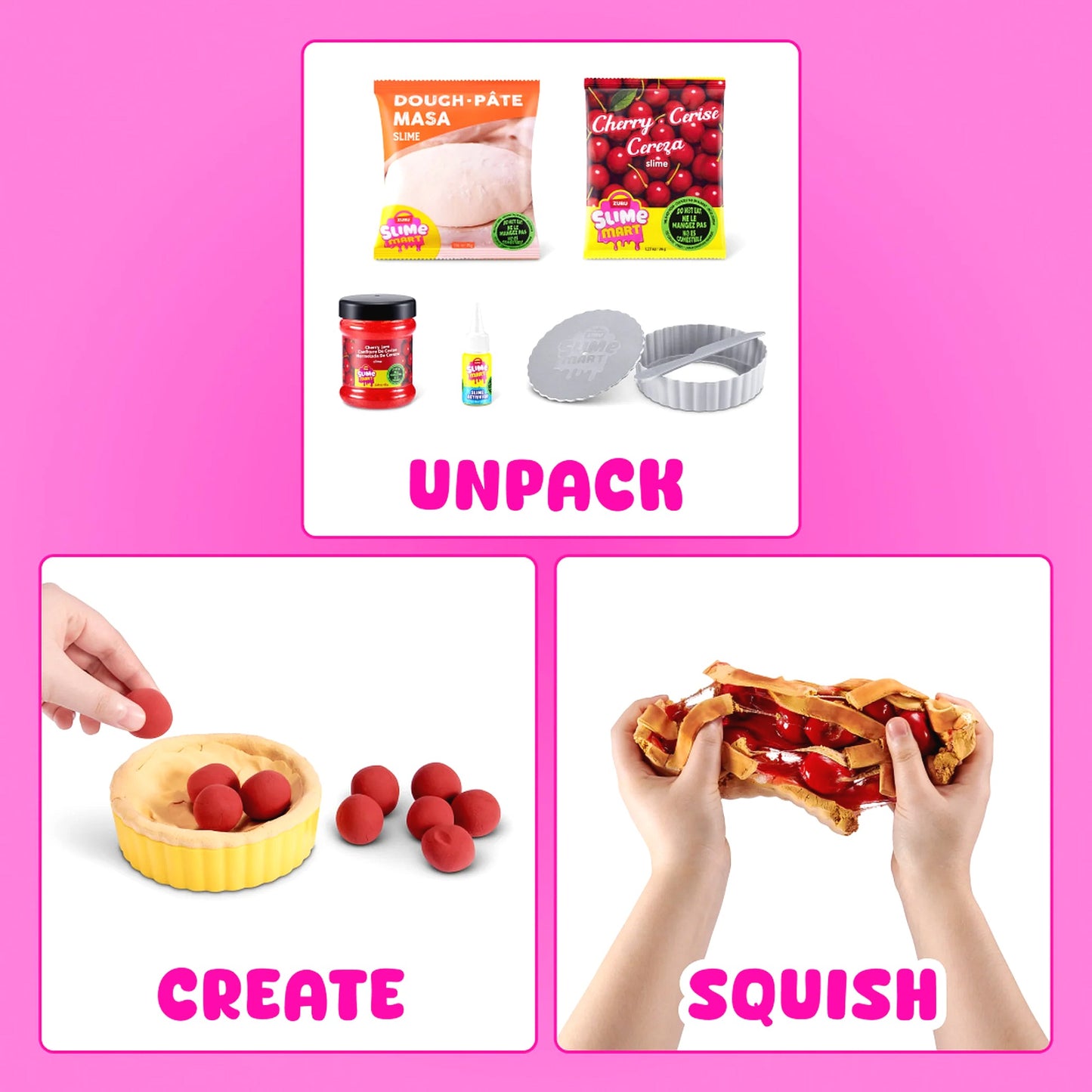 ZURU - Slime Mart Shopping Bag Series 2 - Cherry Pie