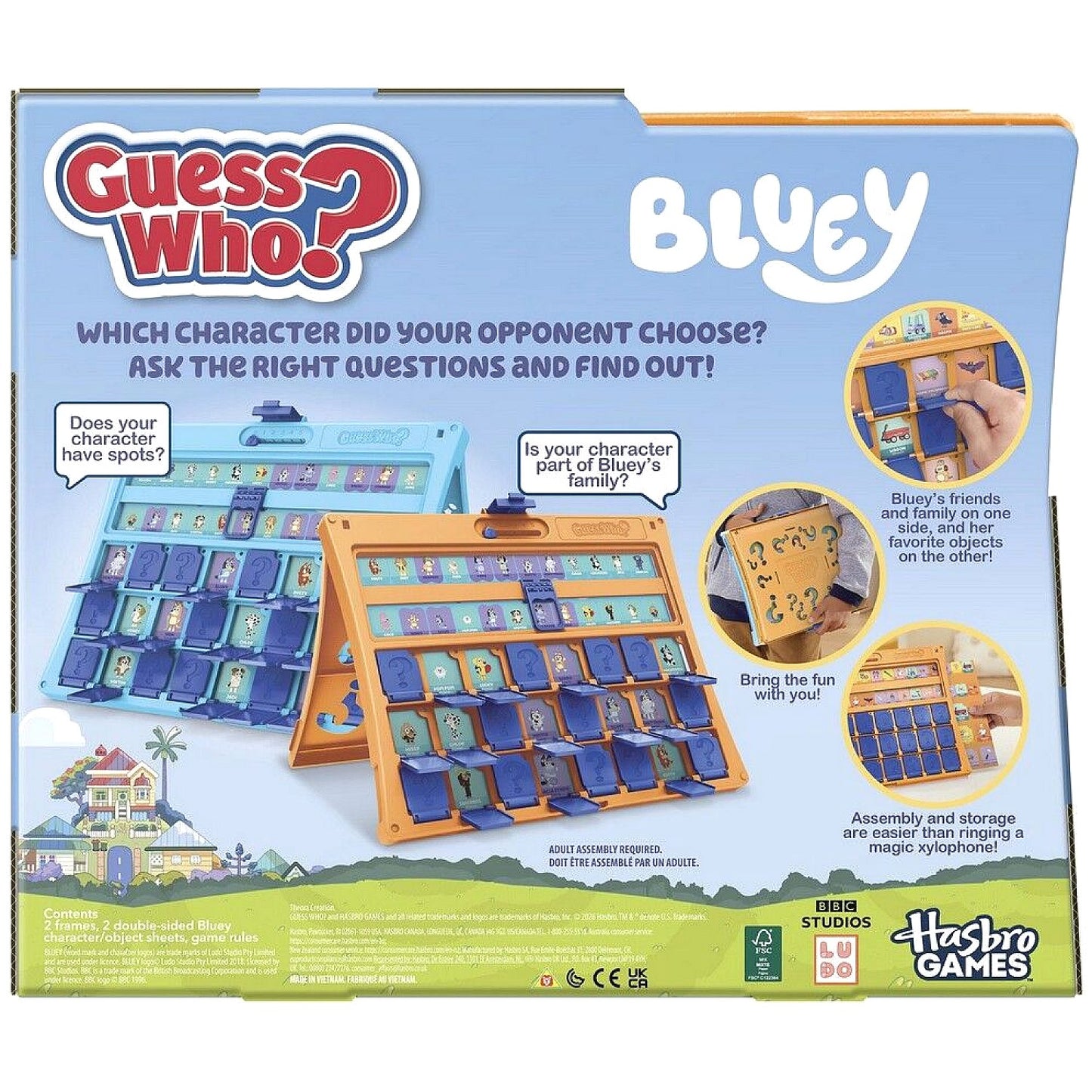 Hasbro Games - Guess Who? Bluey Game