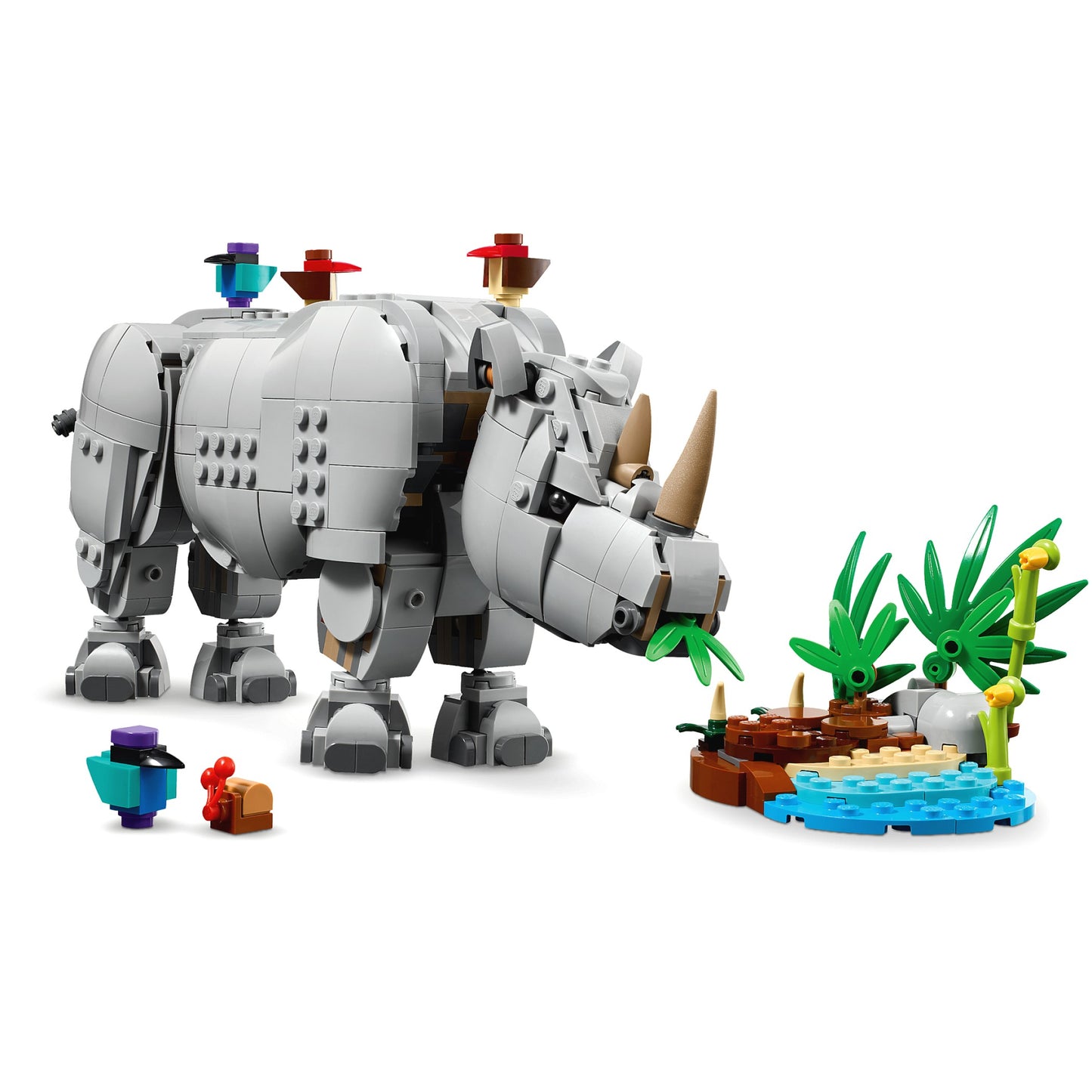 LEGO® 31171 Wild Animals: Majestic Rhino with Birds - Creator 3-in-1