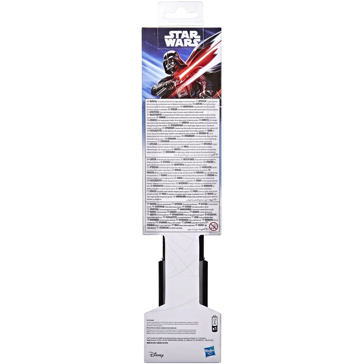 Star Wars - Electronic Light Saber Darth Vader - Hasbro