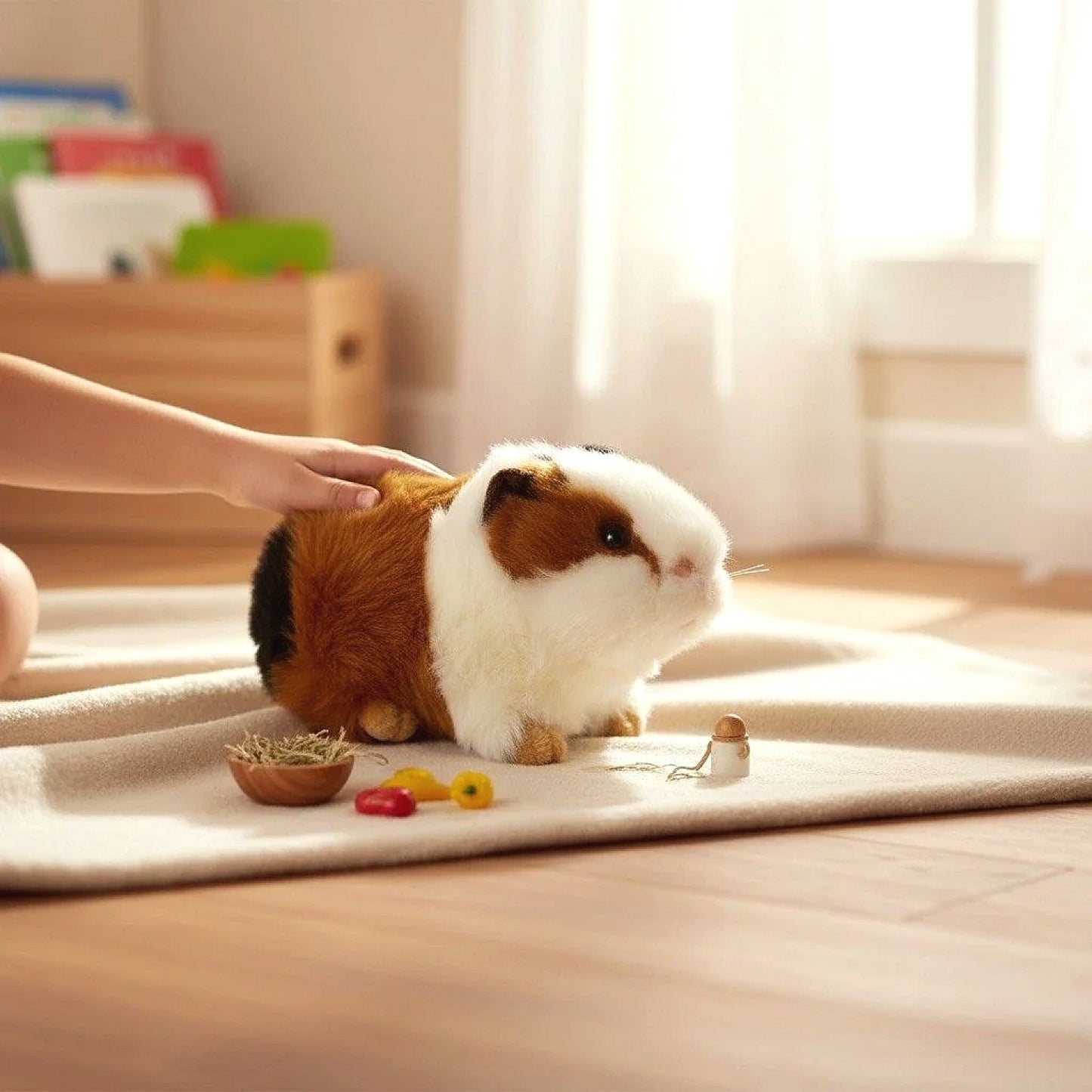 Bocchetta - Mocca Guinea Pig Standing Soft Plush 10cm