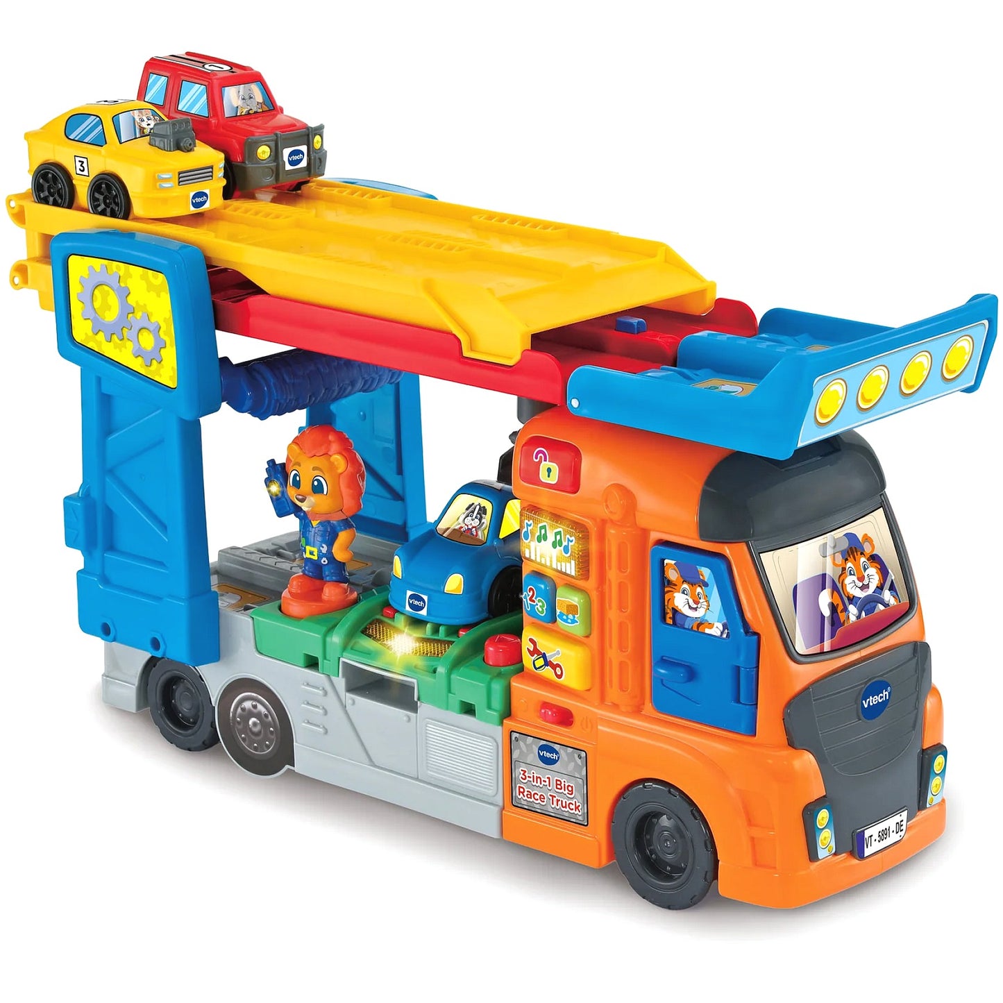 VTech - Toot-Toot Drivers 3-In-1 Big Race Truck