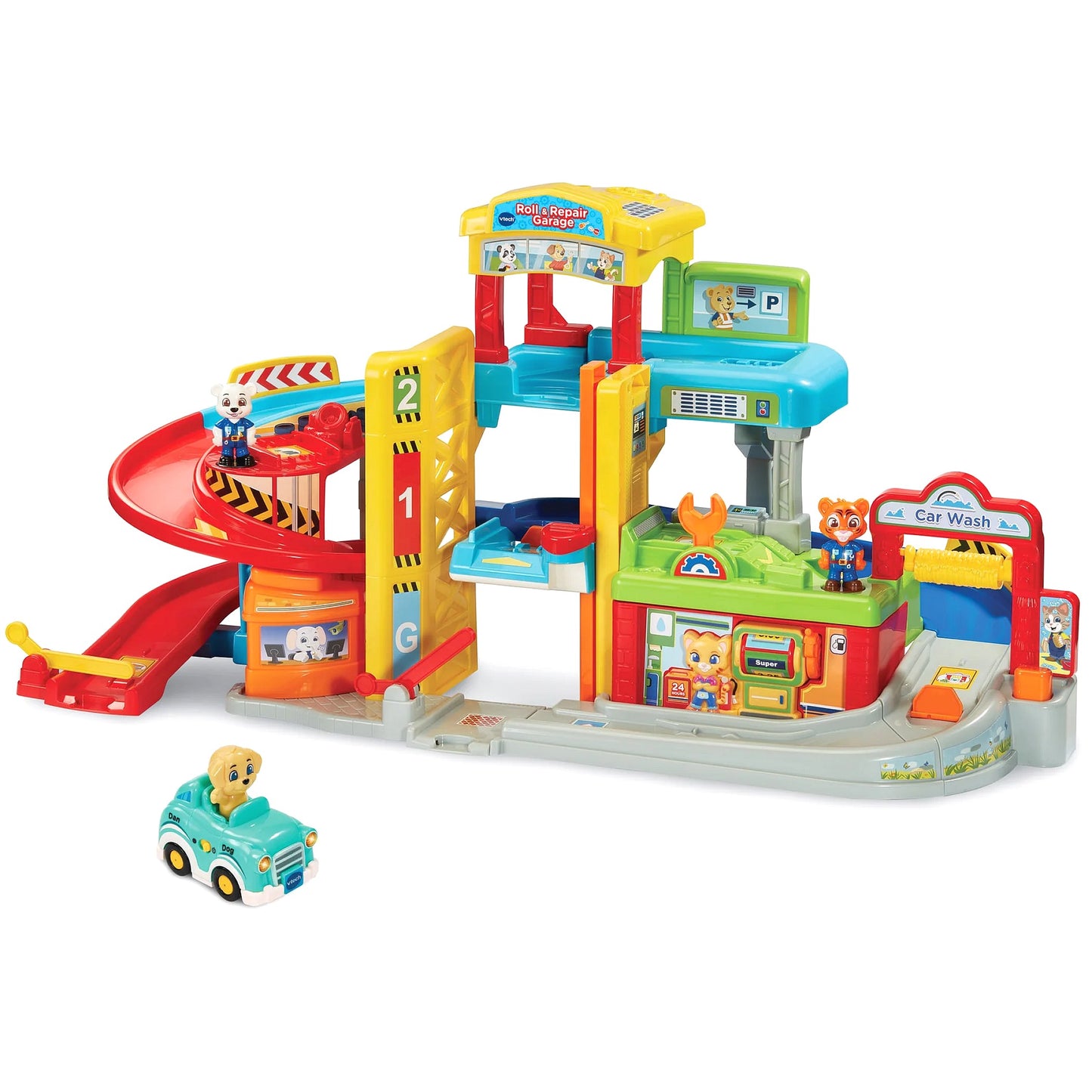 VTech - Toot-Toot Drivers Roll & Repair Garage