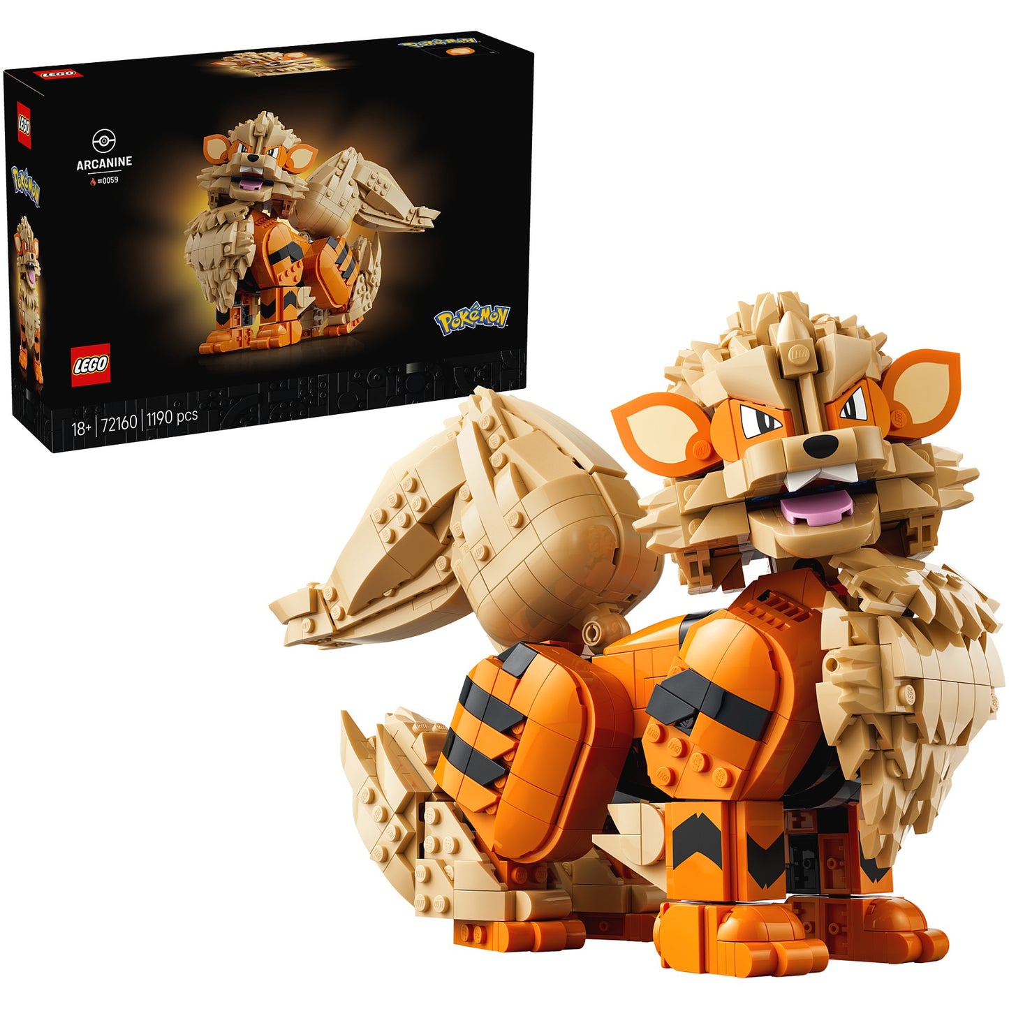 LEGO 72160 Arcanine - Pokemon