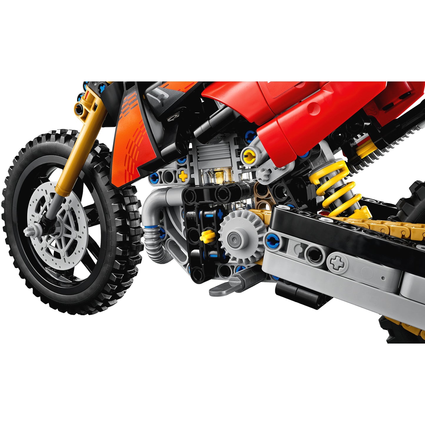 LEGO 42238 Ducati Desmo450 MX Factory Motorcycle - Technic