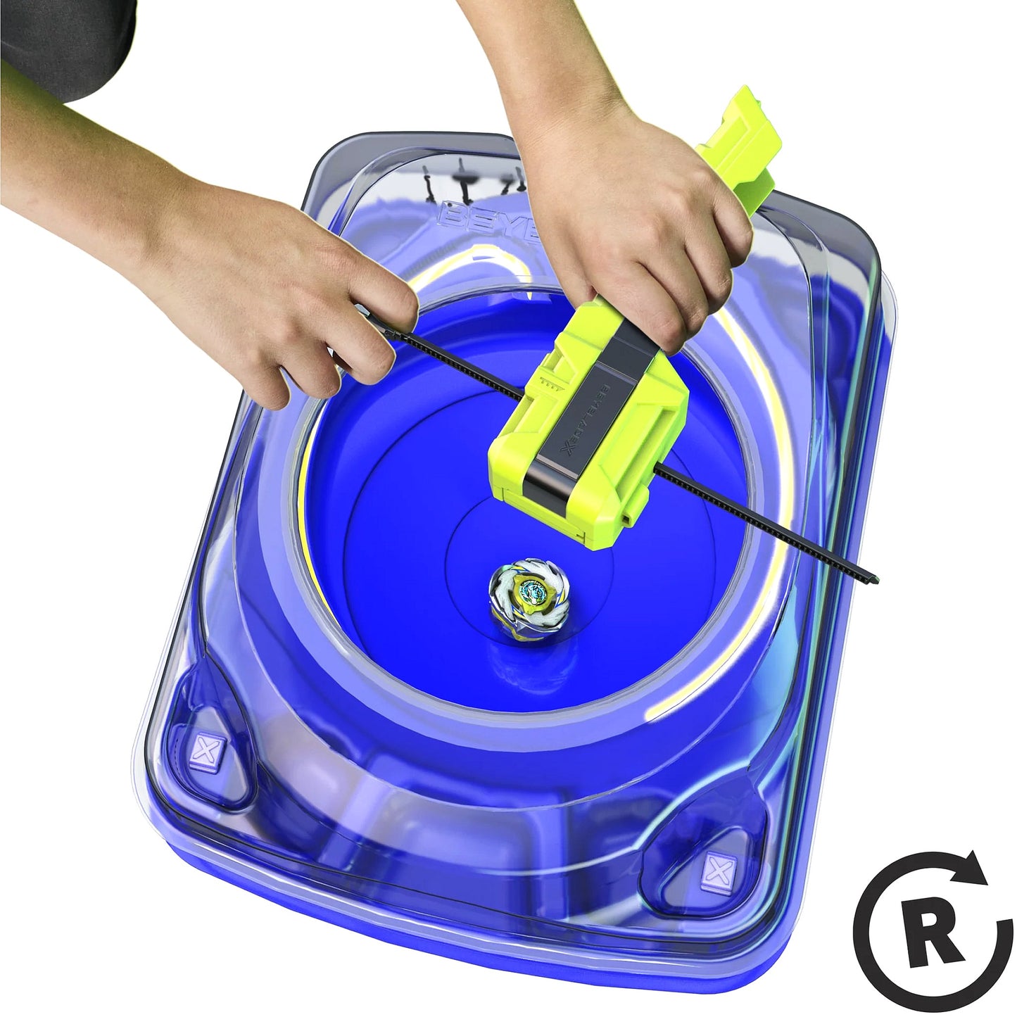 Beyblade X - CX Clip & Rip Launchers Blast Pegasus A TR