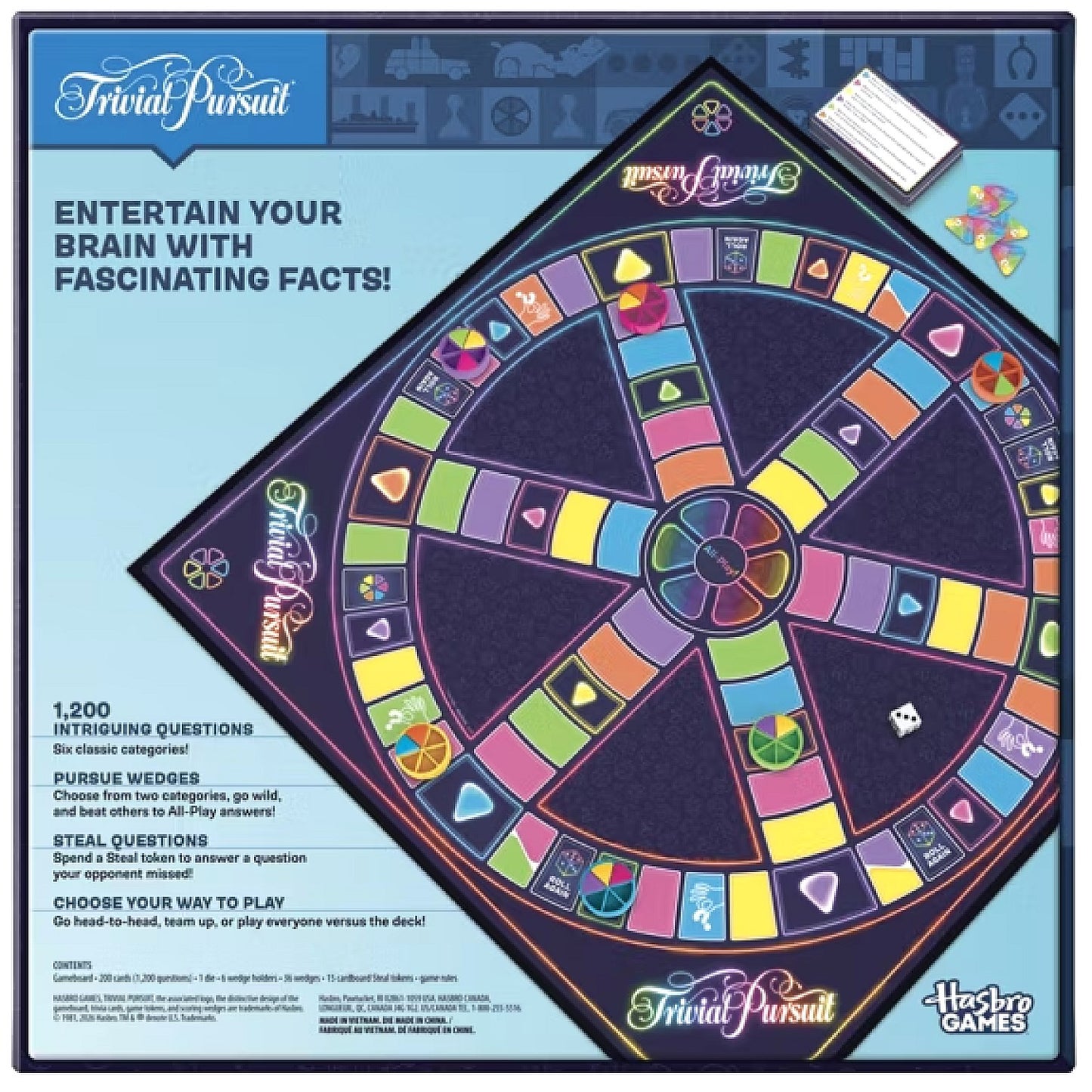 Hasbro Games - Trivial Pursuit Refresh 2026 Family Board Game