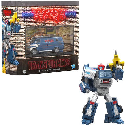 Transformers - Collaborative Stranger Things Freakwency and 8-Trax Action Figure - Hasbro