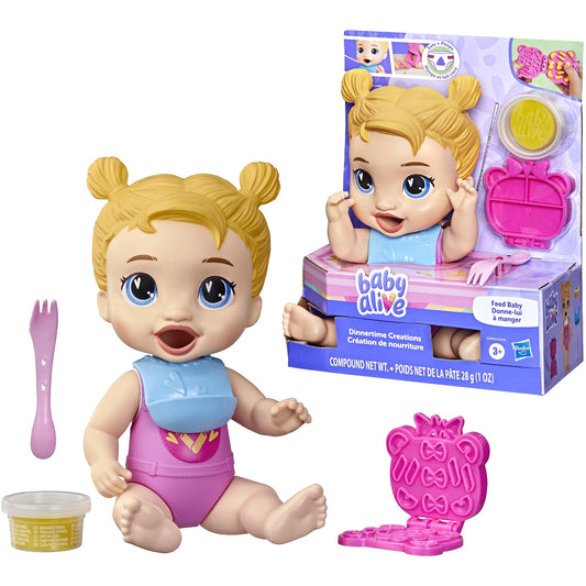 Baby Alive - Dinnertime Creations Blonde Hair Harper - Hasbro