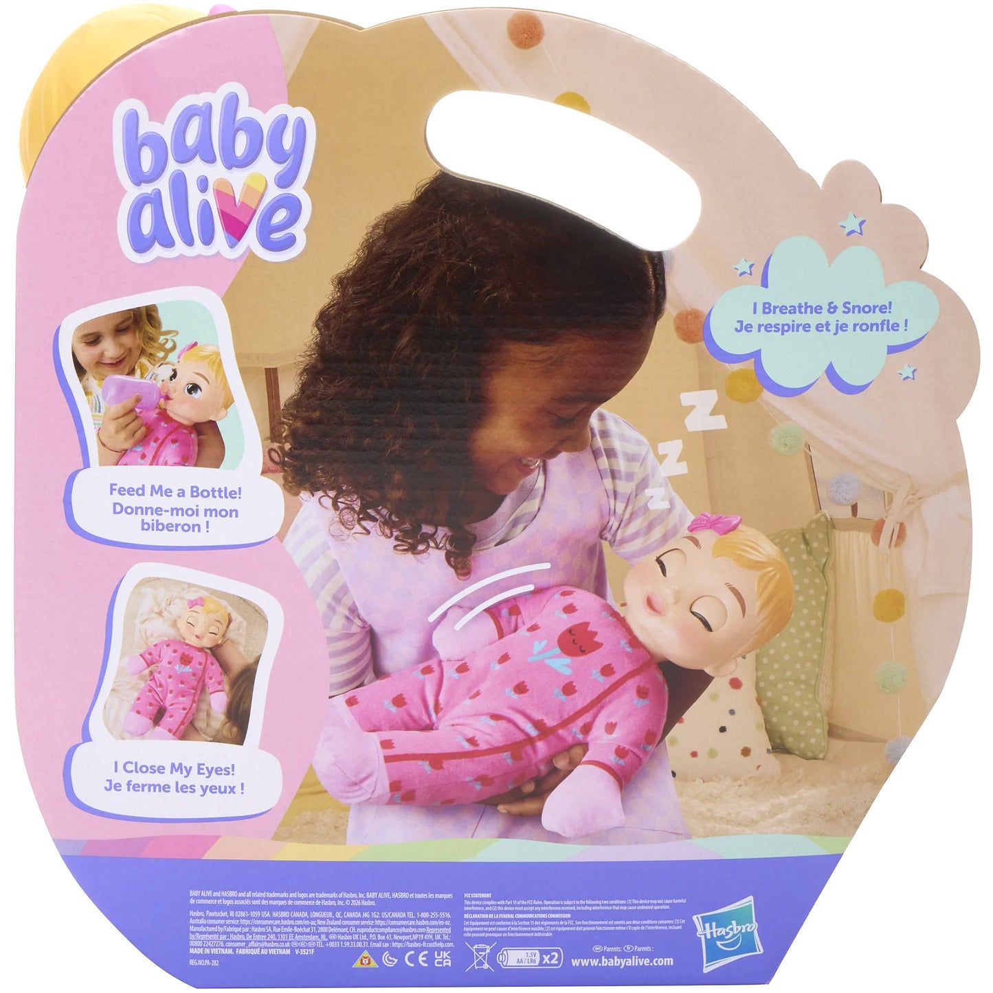 Baby Alive - Nighttime Snuggles Blonde Hair - Hasbro
