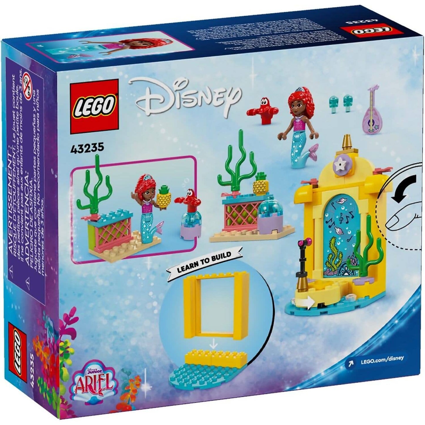 LEGO 43235 Ariel's Music Stage - Disney 4+