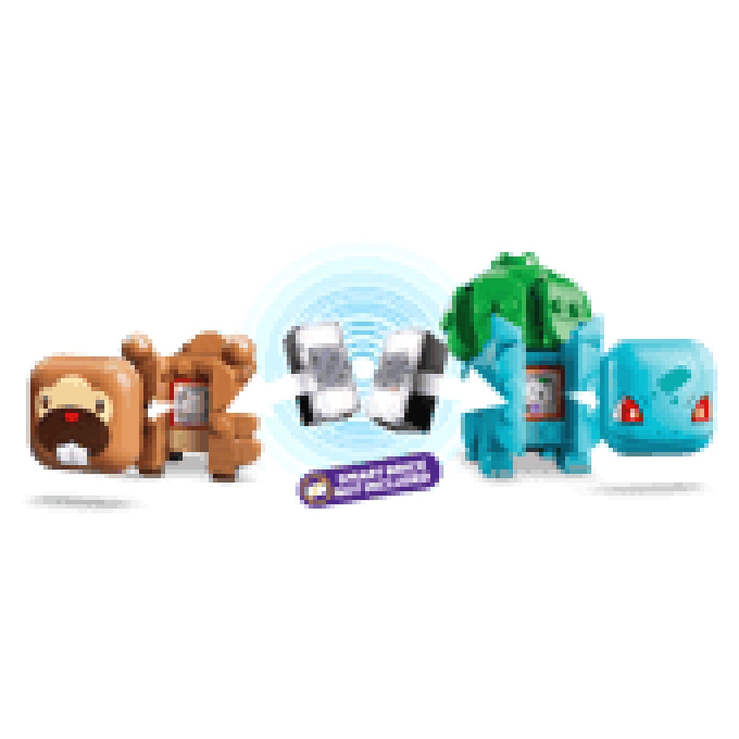 LEGO 72155 SMART Play™ Compatible Berry Bash with Bulbasaur and Bidoof - Pokemon