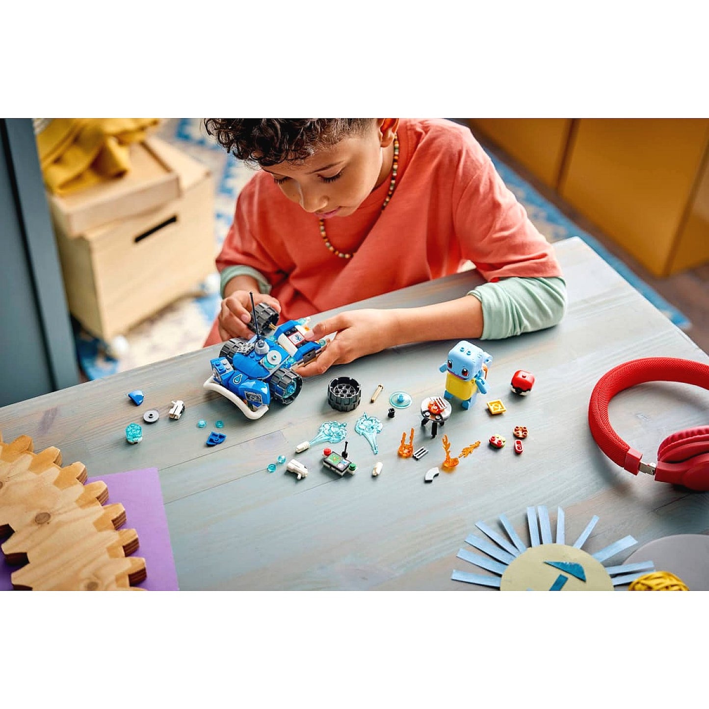 LEGO 72156 SMART Play™ Compatible Trainer's Buggy Adventure with Squirtle - Pokemon