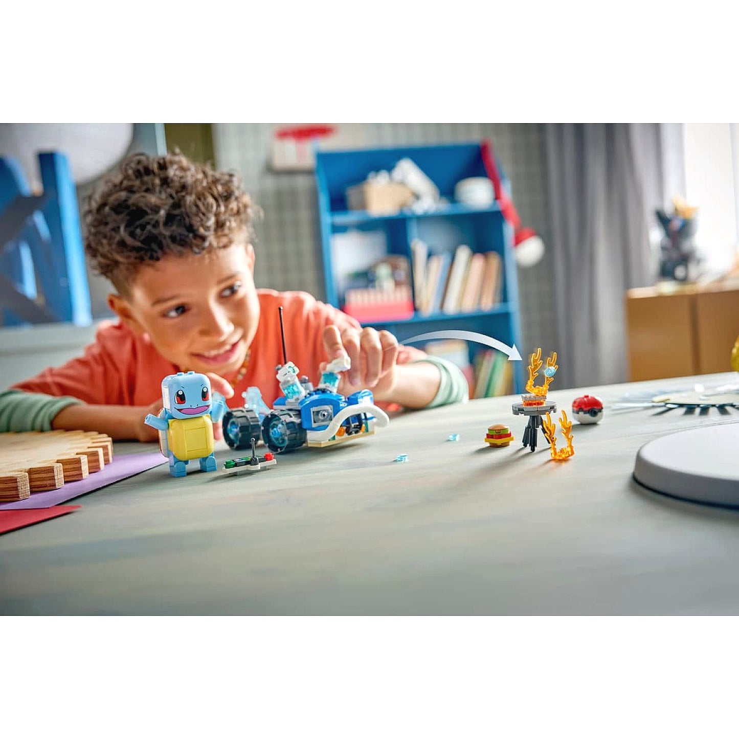 LEGO 72156 SMART Play™ Compatible Trainer's Buggy Adventure with Squirtle - Pokemon