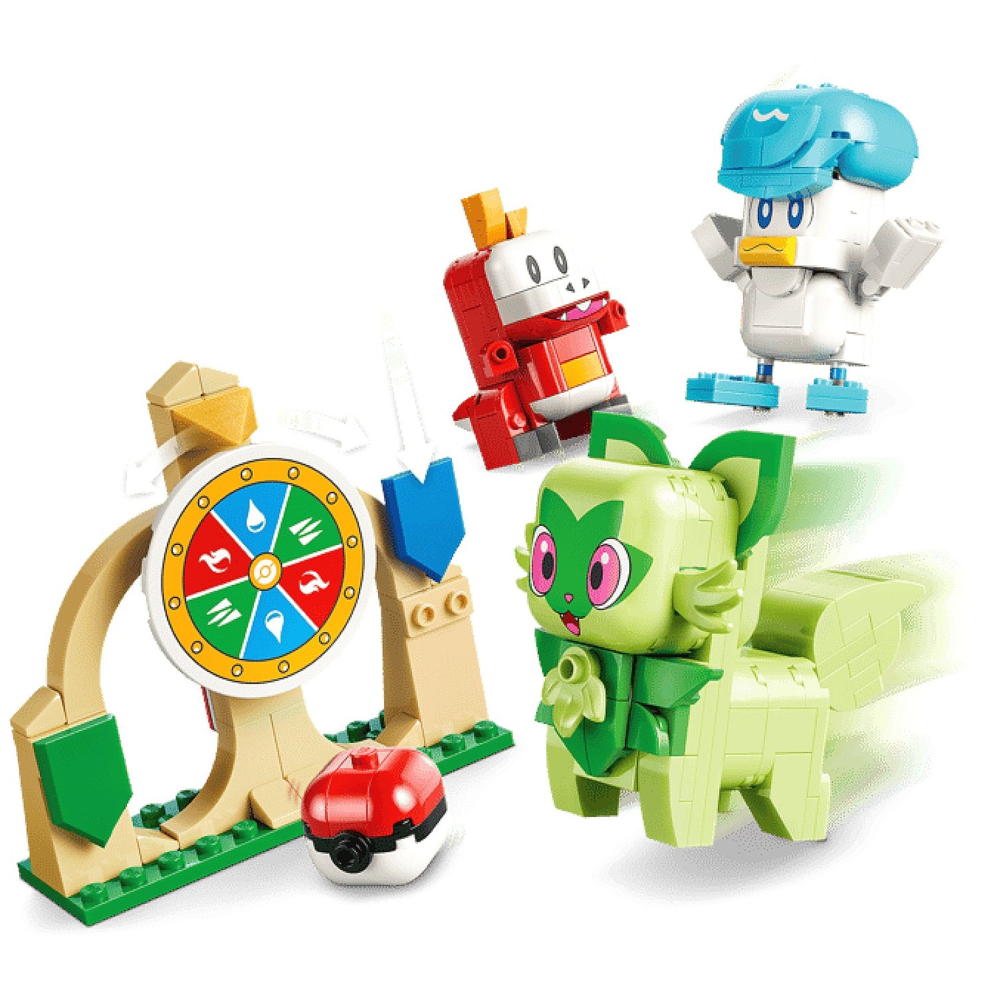 LEGO 72158 SMART Play™ Compatible Sprigatito Fuecoco and Quaxly Battle - Pokemon