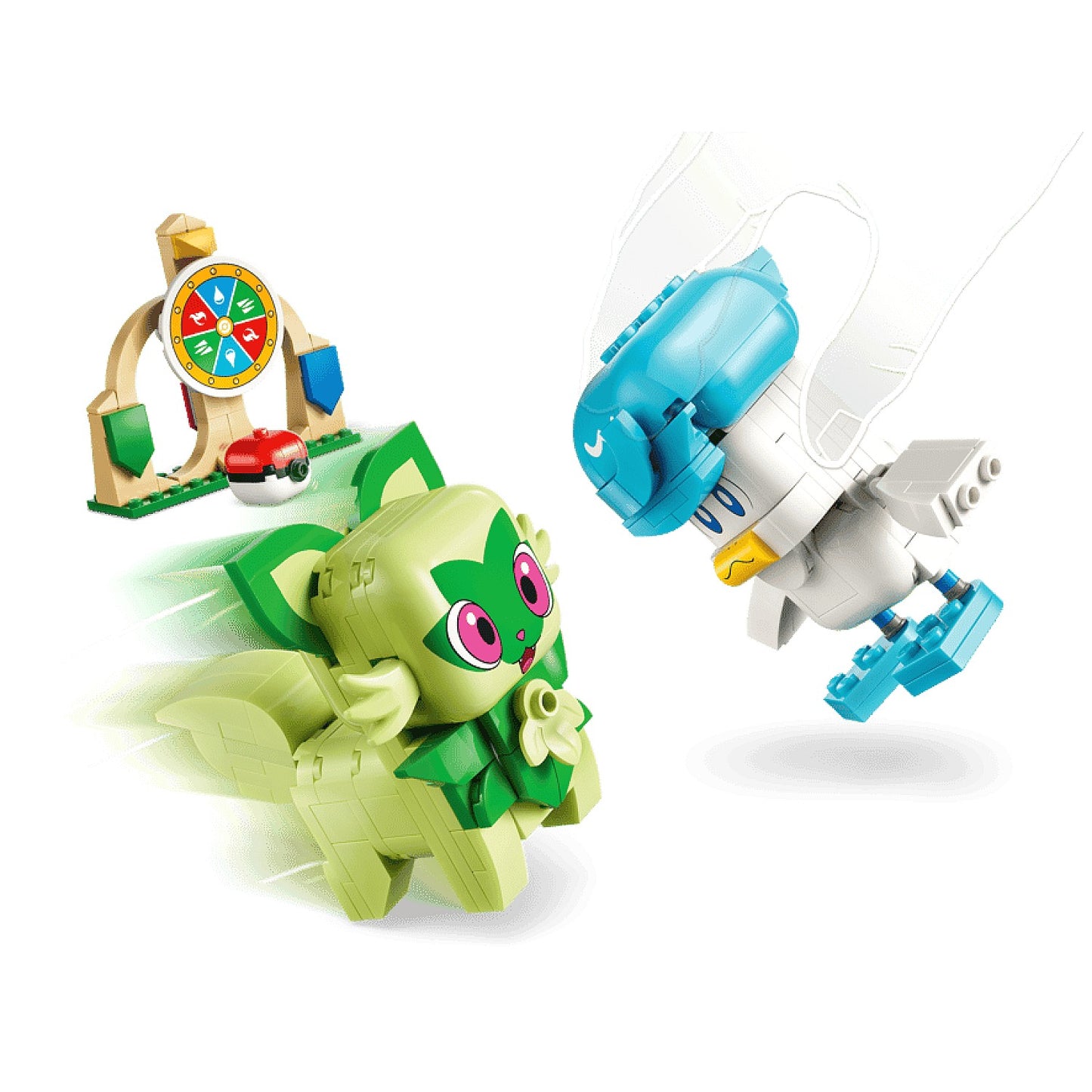 LEGO 72158 SMART Play™ Compatible Sprigatito Fuecoco and Quaxly Battle - Pokemon