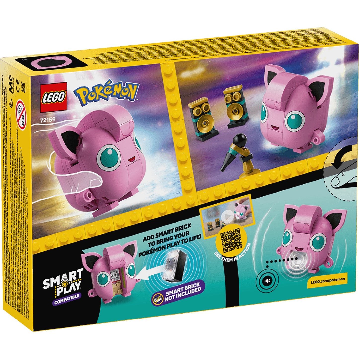 LEGO 72159 SMART Play™ Compatible Jigglypuff Concert - Pokemon