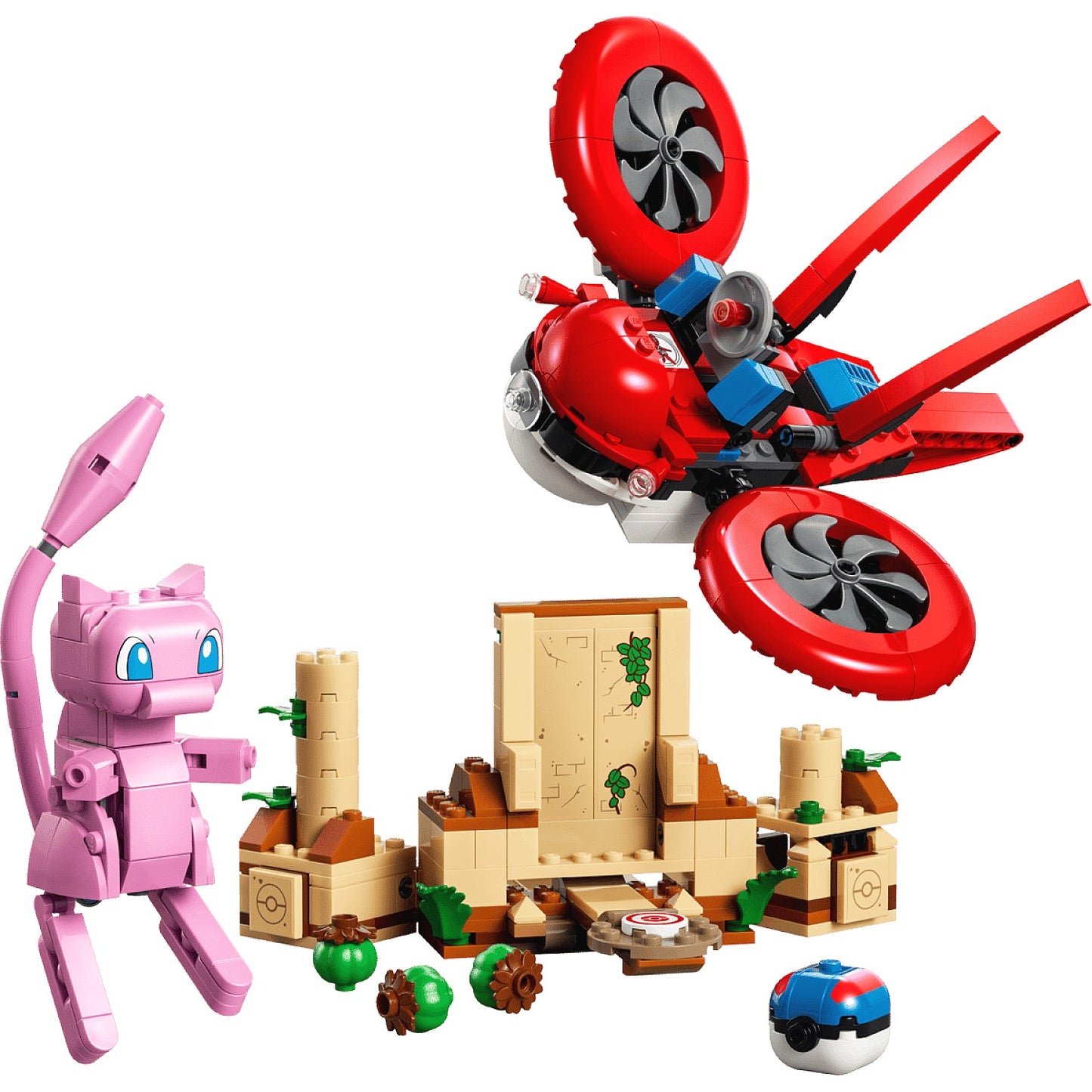 LEGO 72161 SMART Play™ Compatible Drone Search for Mythical Mew - Pokemon