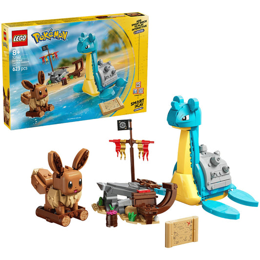 LEGO 72162 SMART Play™ Eevee and Lapras's Treasure Hunt - Pokemon