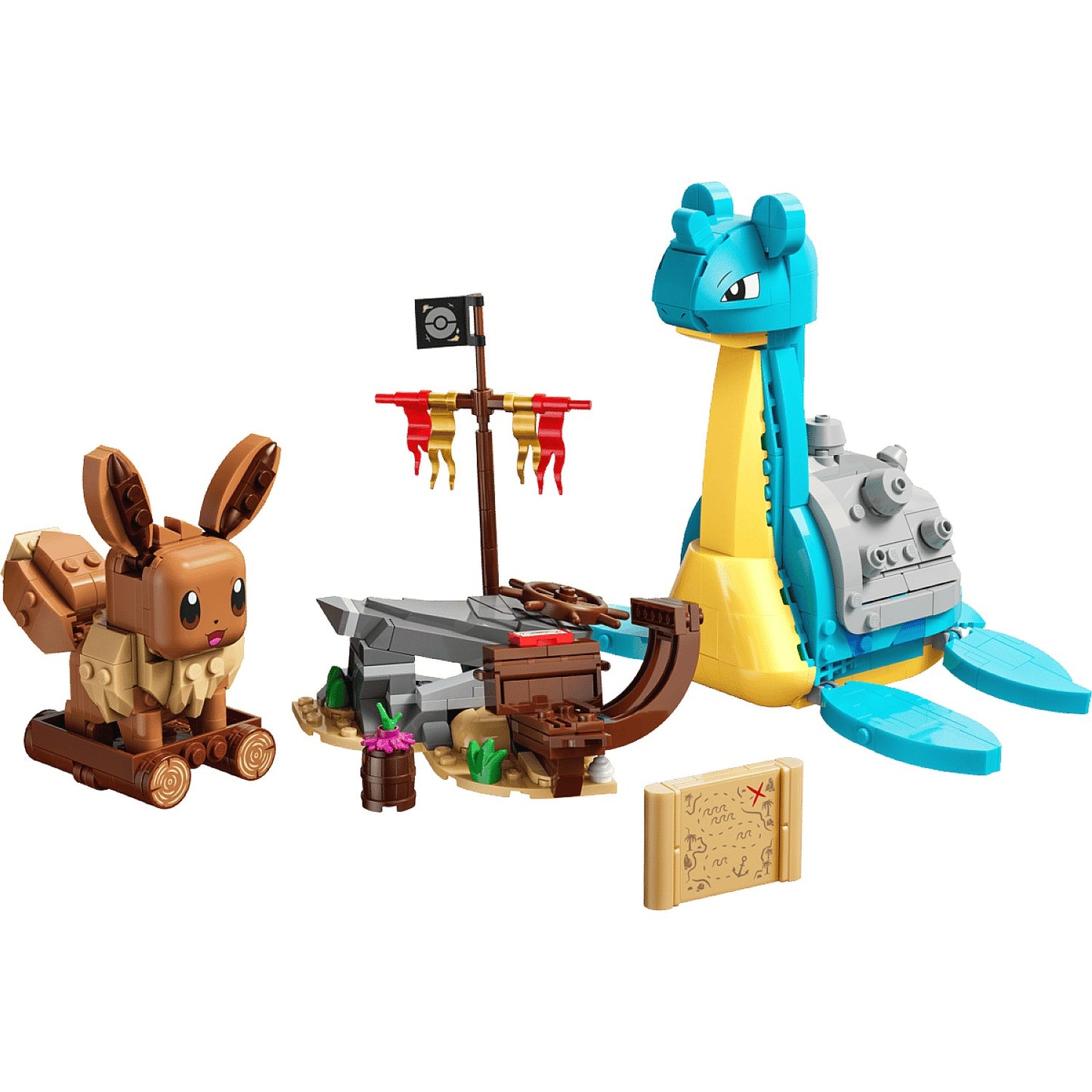 LEGO 72162 SMART Play™ Eevee and Lapras's Treasure Hunt - Pokemon