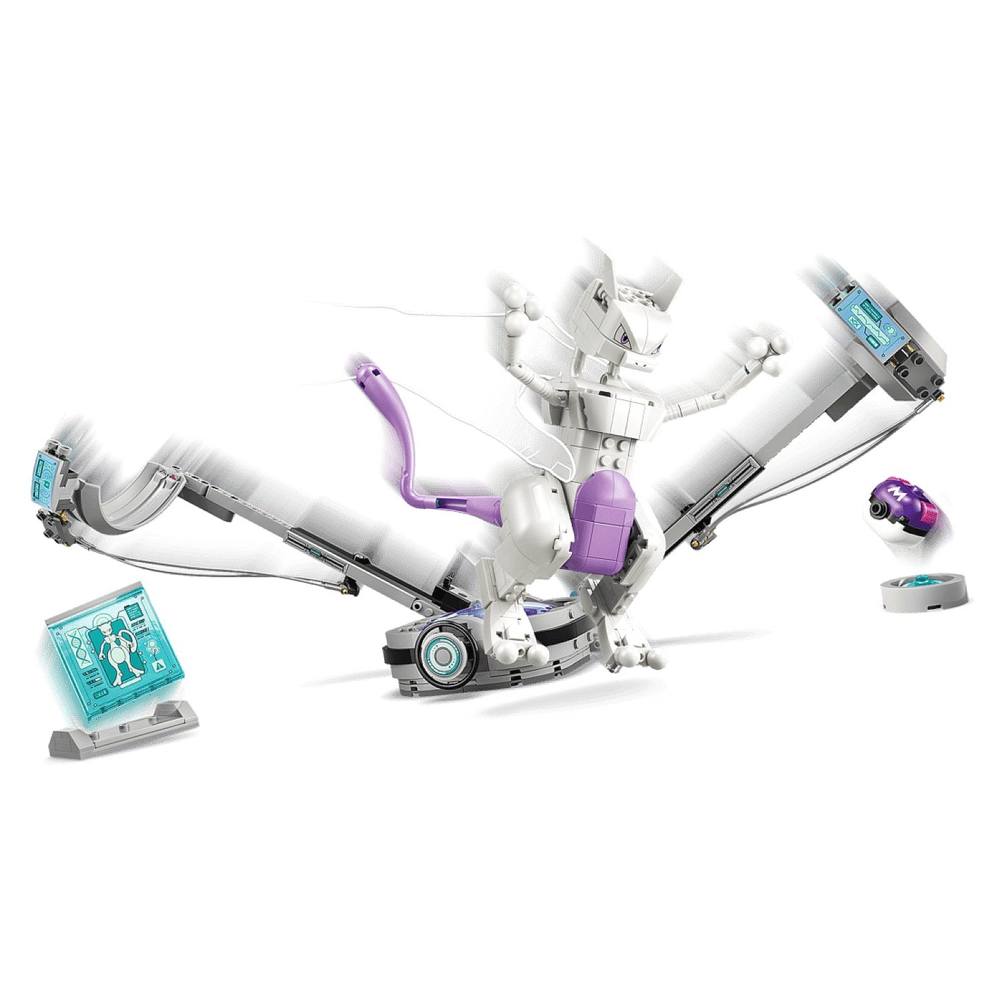 LEGO 72163 SMART Play™ Mewtwo's Lab Break - Pokemon