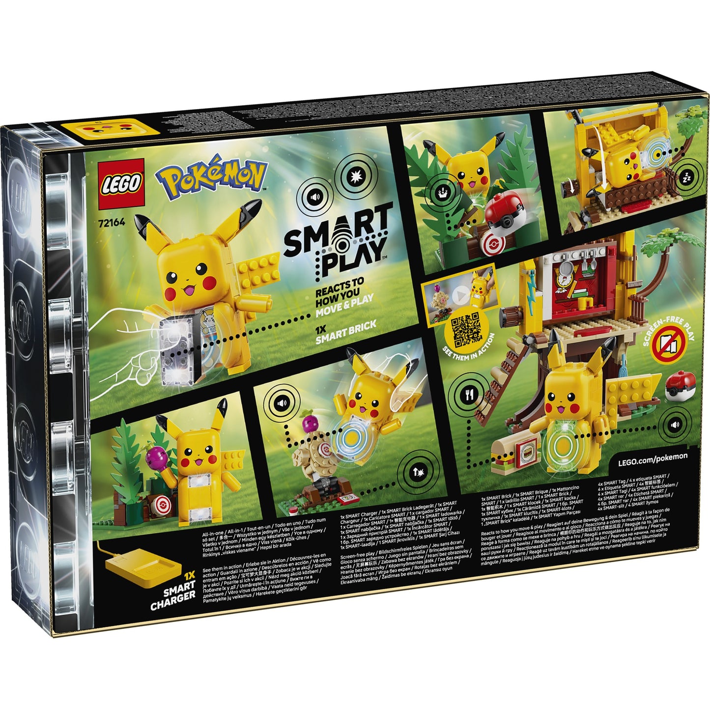 LEGO® 72164 SMART Play™ All-In-One Training House with Pikachu - Pokémon™